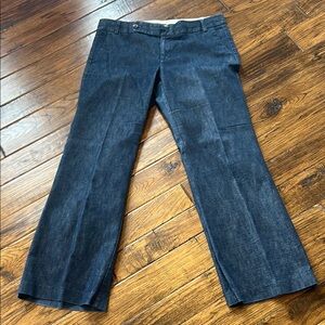 Women’s Blue Denim Trouser Pants